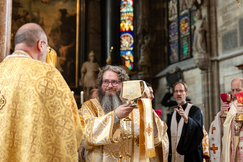 Priesterweihe Byzantinischer Ritus im Stephansdom / Erzdiözese Wien/ Schönlaub