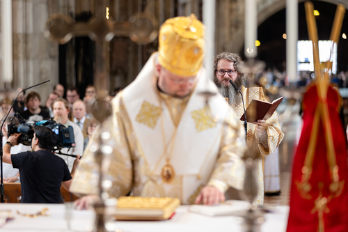 Priesterweihe Byzantinischer Ritus im Stephansdom / Erzdiözese Wien/ Schönlaub