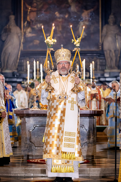 byzantinisches Pontifikalamt Stephansdom