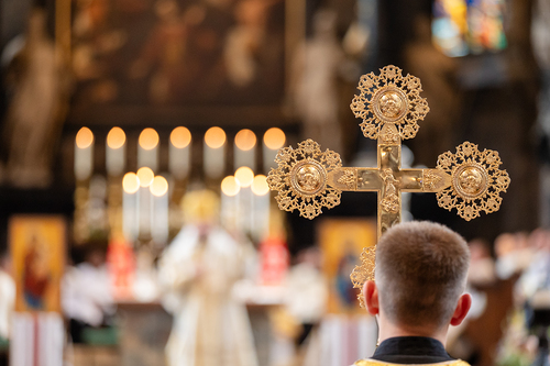 Priesterweihe Byzantinischer Ritus im Stephansdom / Erzdiözese Wien/ Schönlaub