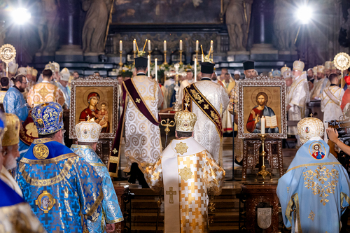 byzantinisches Pontifikalamt Stephansdom