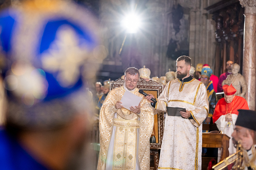 byzantinisches Pontifikalamt Stephansdom
