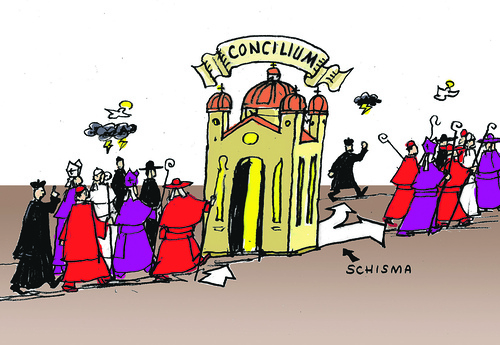 Zeichnung Schisma