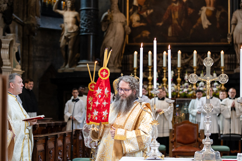 Priesterweihe Byzantinischer Ritus im Stephansdom / Erzdiözese Wien/ Schönlaub