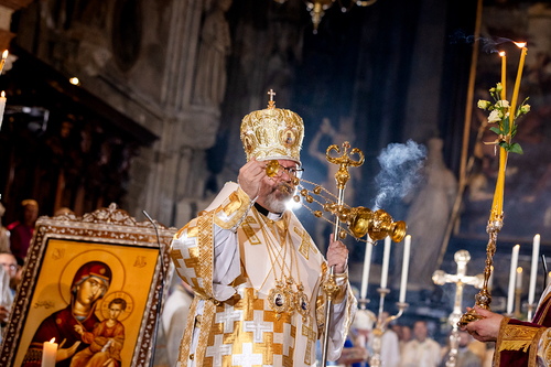 byzantinisches Pontifikalamt Stephansdom