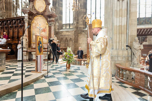 Priesterweihe Byzantinischer Ritus im Stephansdom / Erzdiözese Wien/ Schönlaub