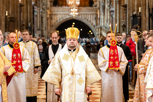 Priesterweihe Byzantinischer Ritus im Stephansdom / Erzdiözese Wien/ Schönlaub