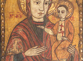Maria Pocs / Rupprecht@kathbild.at, Franz Josef Rupprecht 'Maria Pocs' / Gottesmutter mit Jesuskind. Gnadenbild im Stephansdom - Ikone der Hodegetria.
Wien, 01.6.2003
© Franz Josef Rupprecht; A-7123 Mšnchhof; Bank: Raiffeisenbank Mšnchhof (BLZ: 33054), Konto.-Nr.: 17.608