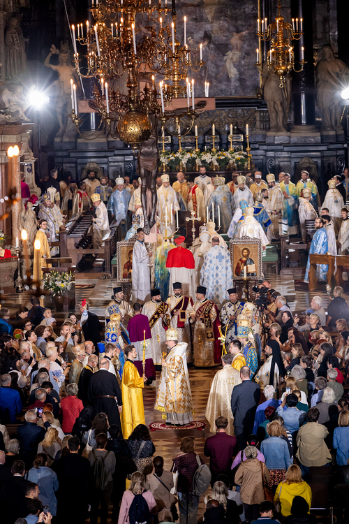 byzantinisches Pontifikalamt Stephansdom